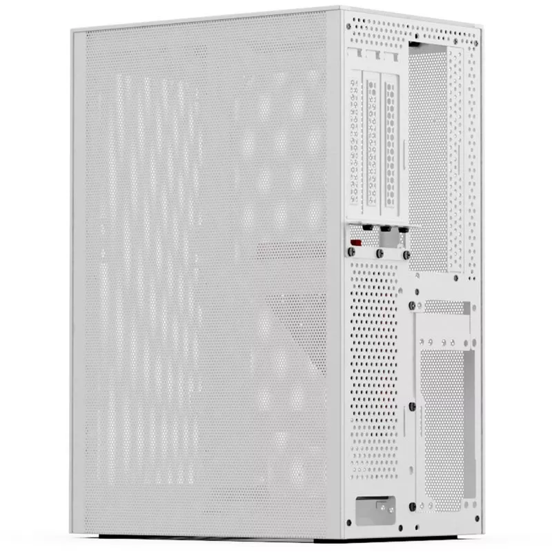 SSUPD Meshlicious Full Mesh PCIE 4.0 Edition Κουτί Mini-ITX - Λευκό