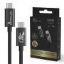 Καλώδιο USB-C σε USB-C Extralink CABESL05 — 2 m, USB 2.0, μαύρο