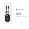 Καλώδιο USB-A σε Lightning Orsen S9L 1 m 2,1A — μαύρο