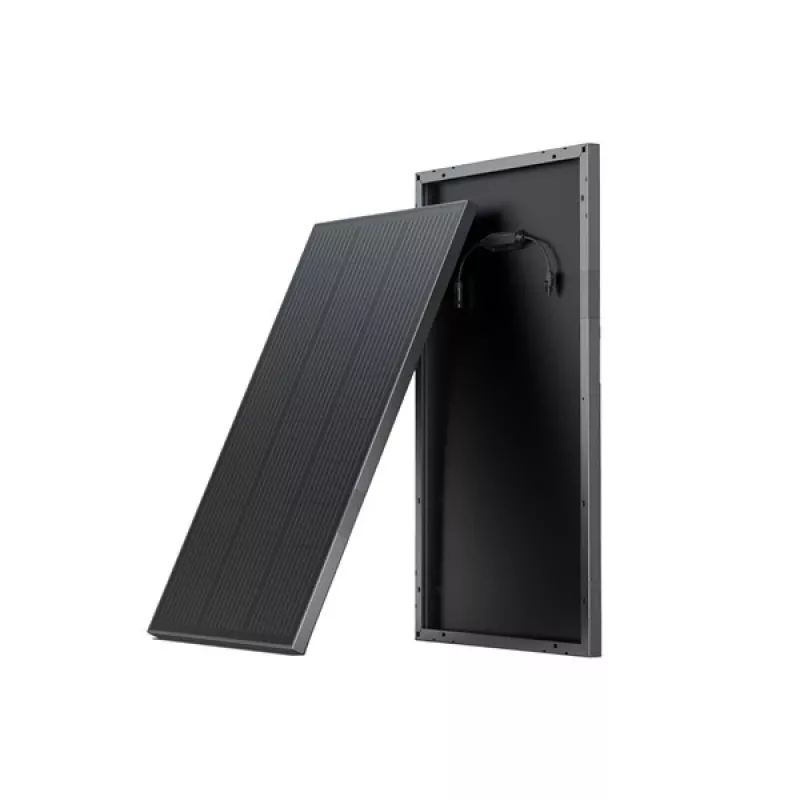 EcoFlow ZMS331 Ηλιακό Πάνελ 100W Μονοκρυσταλλικό Πυρίτιο Μαύρο IP68