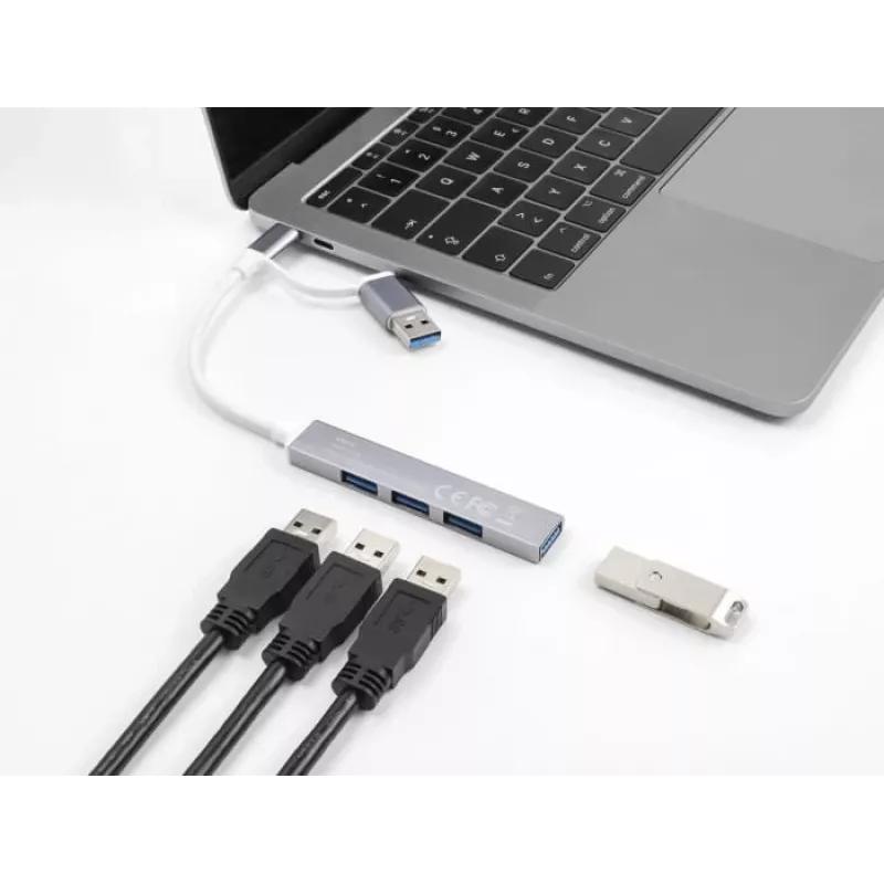 Delock 64214 Προϊόν Ασημί