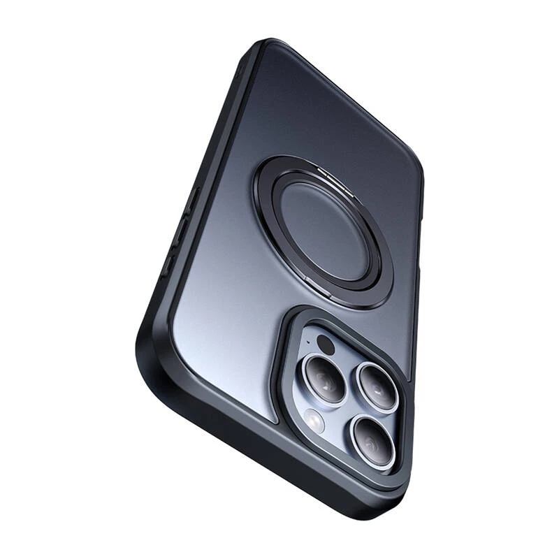 Προστατευτική θήκη με MagSafe Mcdodo PC-4933 για iPhone 16 Pro Max με ενσωματωμένη βάση, μαύρη