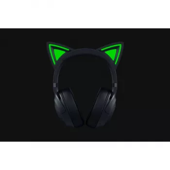 Razer Kraken Kitty V2 BT ασύρματα gaming ακουστικά, Bluetooth 5.2, over-ear, μικρόφωνο, ακύρωση θορύβου, Chroma RGB, 20–20.000 Hz, μαύρα