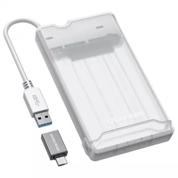 GrauGear Εξωτερική θήκη σκληρού δίσκου 2.5HDD/SSD USB 3.2 Αλουμίνιο - Θήκη δίσκου - 2,5