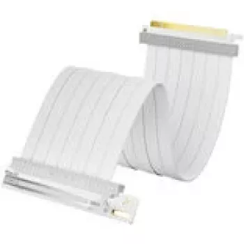 Καλώδιο riser PCIe 5.0 x16 TRYX 200mm λευκό για GPU/κάρτα επέκτασης