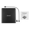 Intenso EOD 500BD Slim εξωτερικός εγγραφέας Blu-ray, USB 3.2 Gen 1, μαύρο