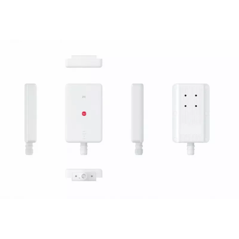 ZTE G5 Max Dual-Band δρομολογητής WLAN 802.11ac – 5G, Dual-SIM, 1x 2,5GbE, USB‑C, 48V, λευκό