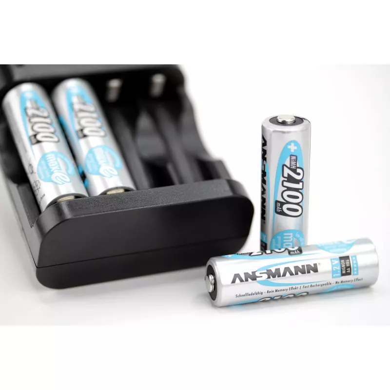 1x4 Ansmann maxE NiMH επαναφορτιζόμενη μπαταρία Mignon AA 2100 mAh 5035052