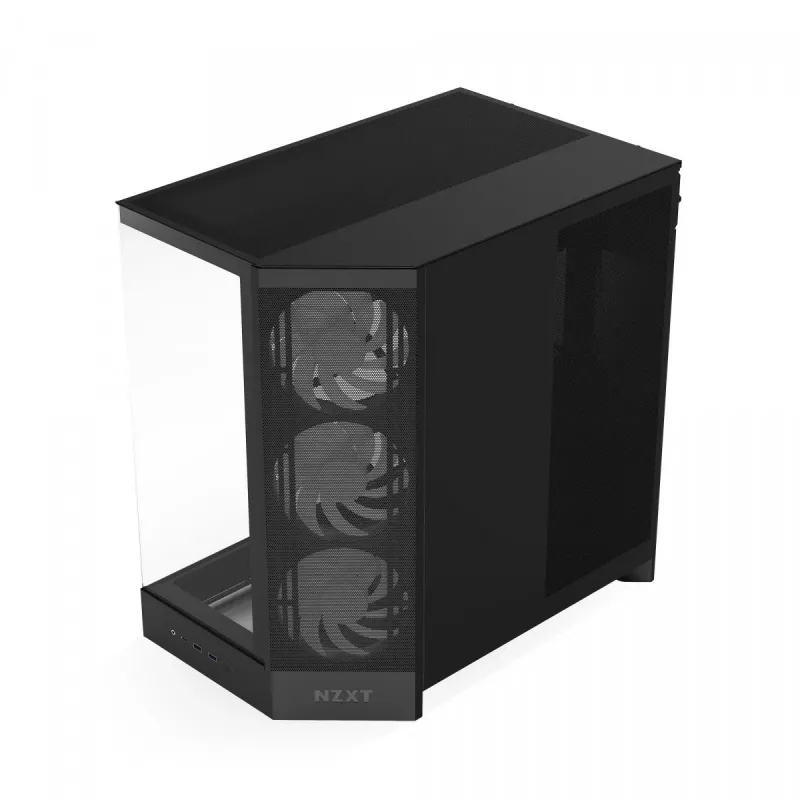 Κουτί PC NZXT H9 Flow RGB Midi Tower Μαύρο