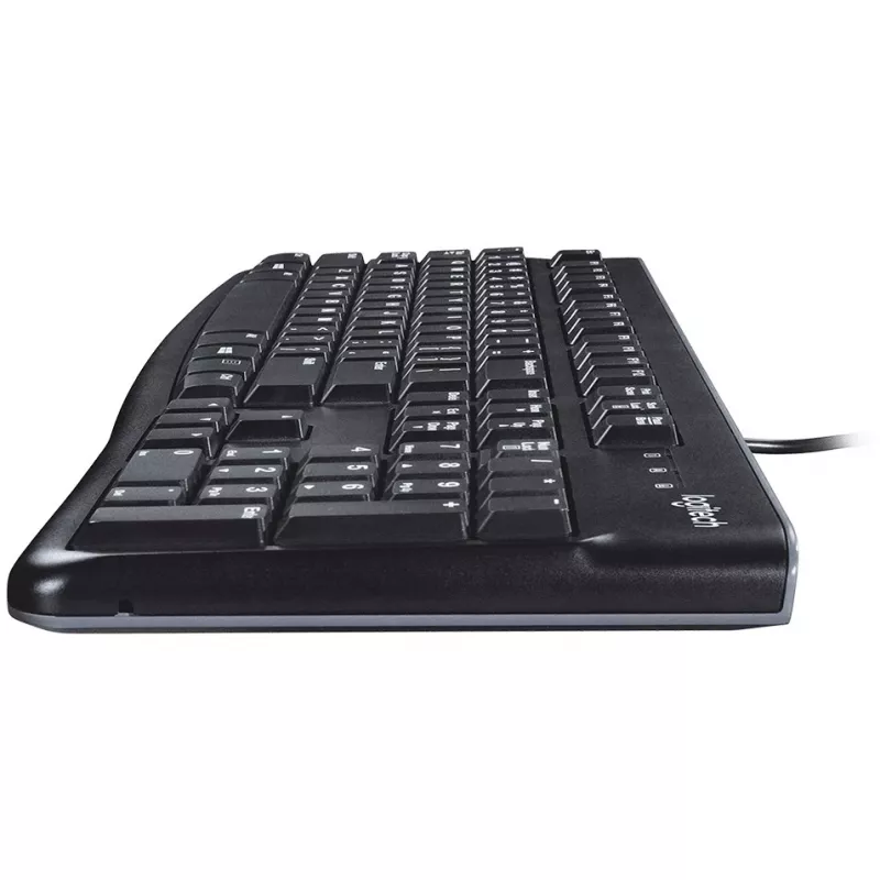 Logitech K120 Πληκτρολόγιο USB QWERTY Ισπανικό Μαύρο (920-002499)