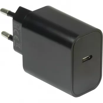 Φορτιστής PD-2020, φορτιστής USB-C (μαύρο, χωρίς καλώδιο, PD 20 Watt, Quick-Charge 3.0)