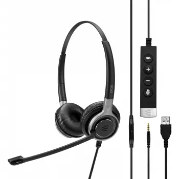 Σετ ακουστικών με μικρόφωνο EPOS IMPACT SC 665 USB