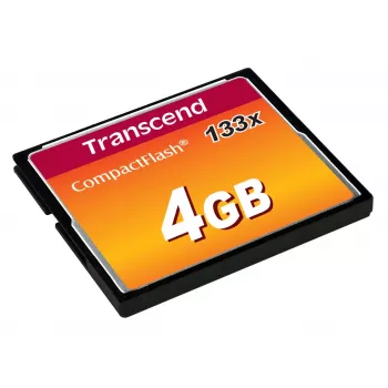 Μνήμη Flash Transcend 4GB CompactFlash 133x TS4GCF133