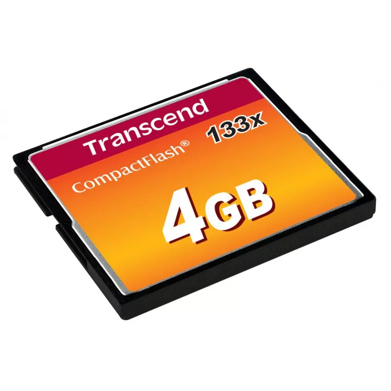 Μνήμη Flash Transcend 4GB CompactFlash 133x TS4GCF133