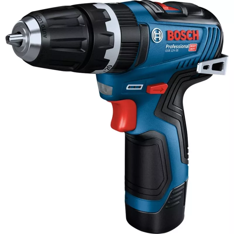 Δράπανο Bosch GSB 12V-35 2x3Ah LBOXX 06019J9000