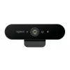 Logitech BRIO 4K Ultra HD Pro κάμερα web 960-001106, 4096x2160, HDR, RightLight 3, ψηφιακό ζουμ 5x, αυτόματη εστίαση, USB 3.0 (USB-C), μαύρη