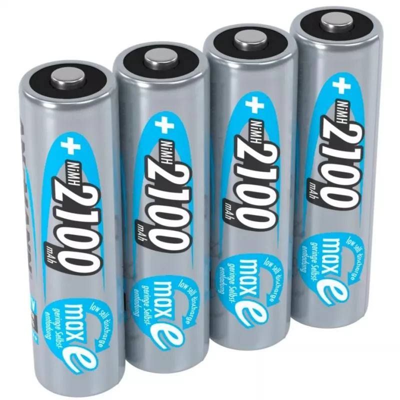 1x4 Ansmann maxE NiMH επαναφορτιζόμενη μπαταρία Mignon AA 2100 mAh 5035052
