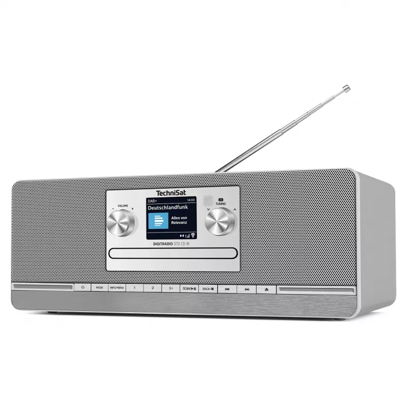 TechniSat DIGITRADIO 372 CD IR Internet Αναλογικό & ψηφιακό ανθρακί, ασημί