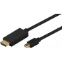 Microconnect MDPHDMI1B Προσαρμογέας καλωδίου βίντεο 1 m Mini DisplayPort HDMI Type A (Standard) μαύρο