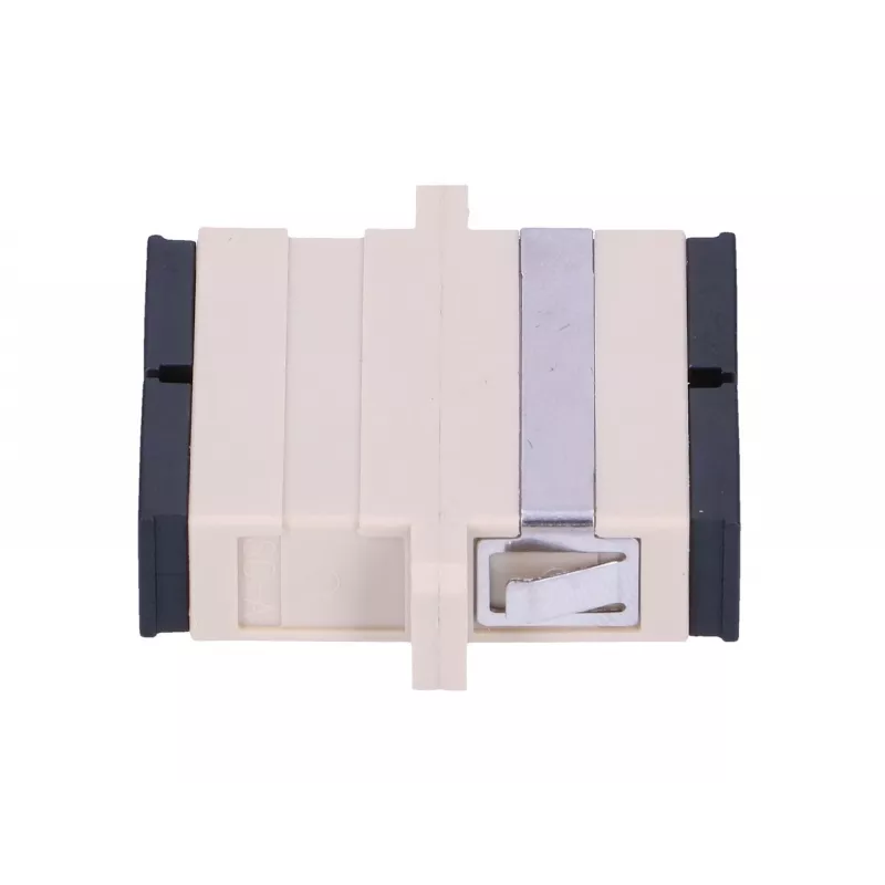 Adapter οπτικών ινών Extralink SC/UPC Multimode Duplex, υποδοχή–υποδοχή, γκρι