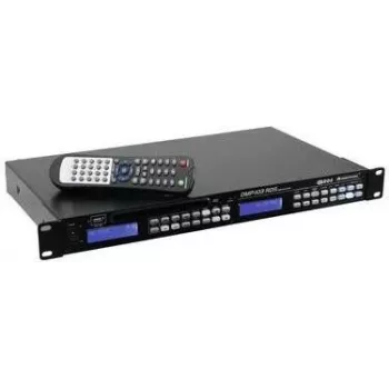 Mediaplayer Omnitronic DMP-103RDS Stereo USB SD – Στερεοφωνική αναπαραγωγή, υποστήριξη USB και καρτών SD, δέκτης FM-RDS