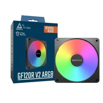 Montech GF120R V2 ARGB μονάδα ανεμιστήρα κουτιού υπολογιστή 12 cm μαύρο 1 τεμ.