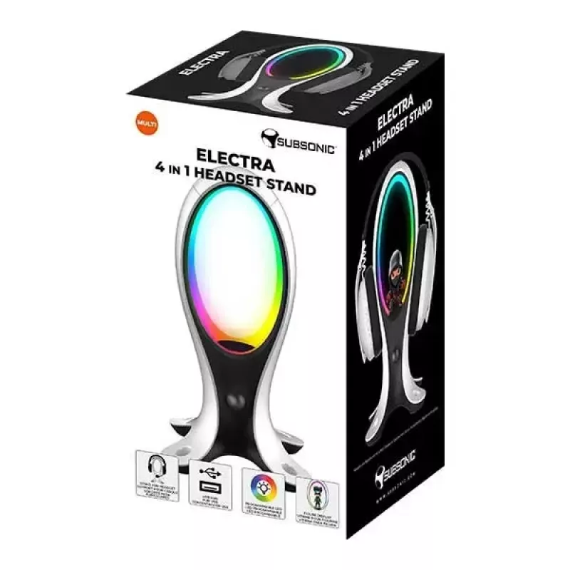 Βάση headset Subsonic SA5682 μαύρη λευκή 426g