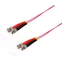 Καλώδιο οπτικών ινών ST μωβ 5 m ShiverPeaks 77904/4