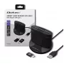 Smart Card Reader Qoltec 50632 USB 2.0 μαύρο καλώδιο 1m