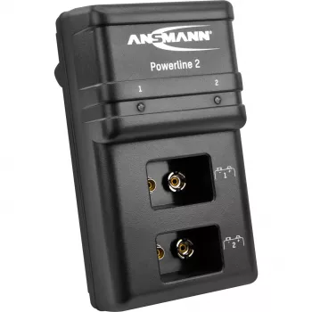 ANSMANN POWERline 2 - Φορτιστής μπαταριών - 2x9V (5107043)