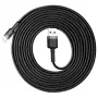 Baseus Cafule καλώδιο USB Lightning 2A 3m (μαύρο+γκρι)