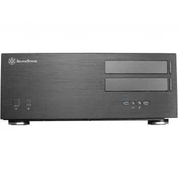 SilverStone Grandia GD08 - Desktop - SSI EEB - χωρίς τροφοδοτικό - μαύρο - USB/Audio