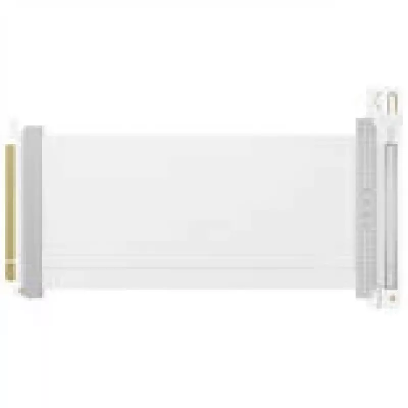 Καλώδιο riser PCIe 5.0 x16 TRYX 200mm λευκό για GPU/κάρτα επέκτασης