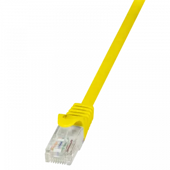 Καλώδιο δικτύου LogiLink 1m RJ-45 Cat5e κίτρινο