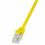 Καλώδιο δικτύου LogiLink 1m RJ-45 Cat5e κίτρινο