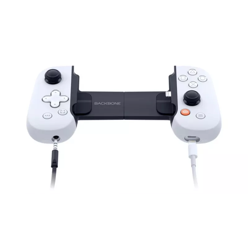 Gamepad Backbone BB-51-P-WS γκρι λευκό USB για Playstation Xbox