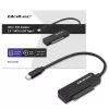 Προσαρμογέας QOLTEC SATA 52269 για μονάδα 2,5 ιντσών σε USB-C, υποστηρίζει έως 2 TB