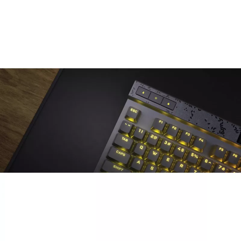 Corsair K70 MAX Πληκτρολόγιο Gaming USB German Μαύρο