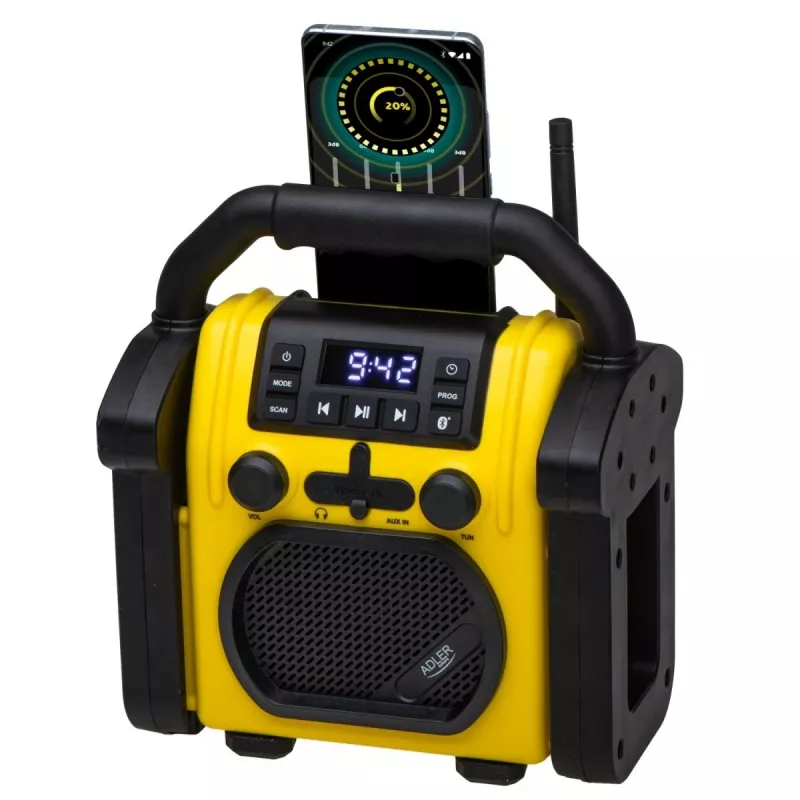 Ραδιόφωνο εργοταξίου με Bluetooth - IPX 54 Adler Adler