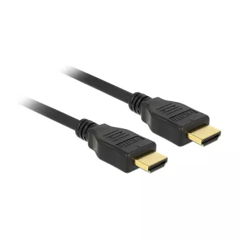 Καλώδιο HDMI DeLOCK 84713 1m Type A αρσενικό σε αρσενικό μαύρο