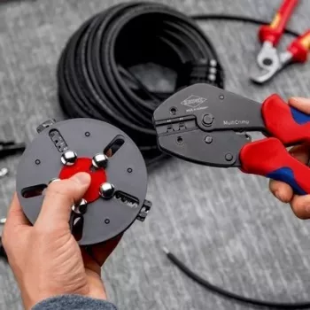 Εργαλείο πρέσας Knipex 97 33 03 MultiCrimp για συνδετήρες PV MC4 και MC4 EVO2