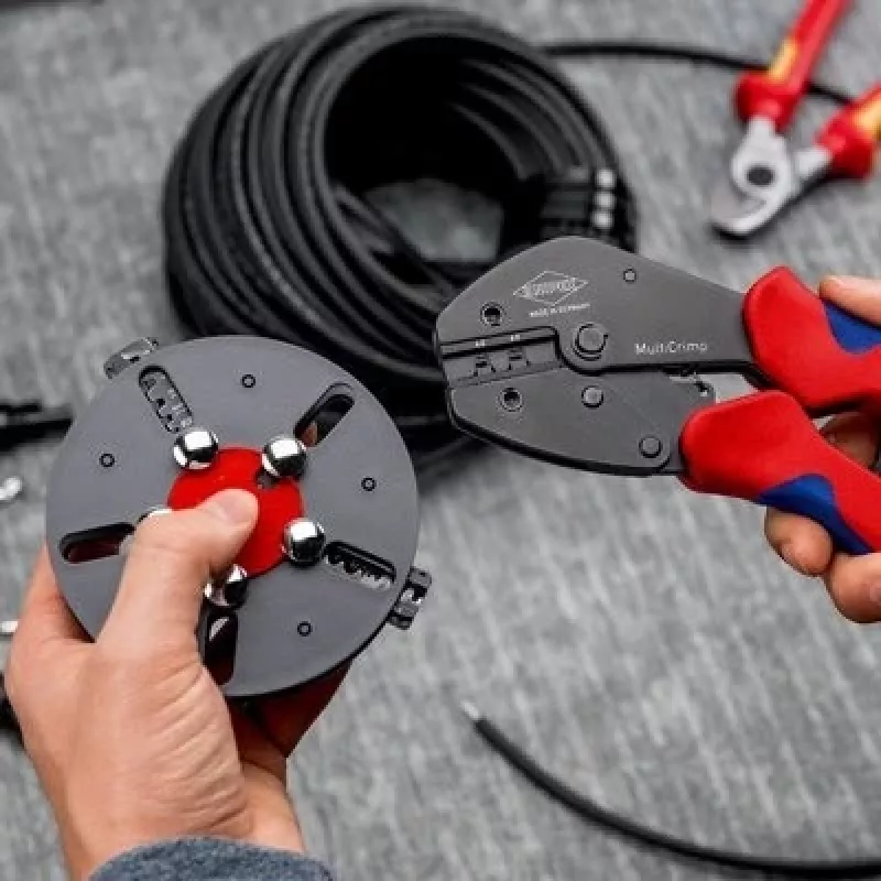 Εργαλείο πρέσας Knipex 97 33 03 MultiCrimp για συνδετήρες PV MC4 και MC4 EVO2