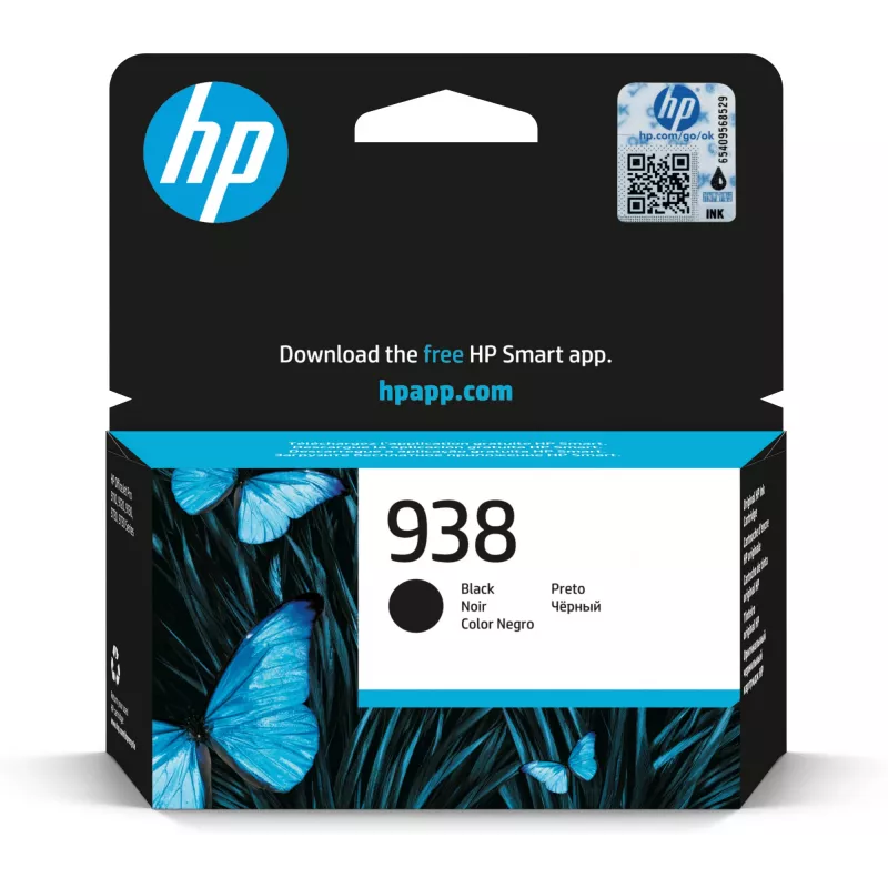 Cartridge HP Ink 4S6X8PE 938 μαύρο