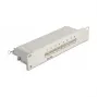 DeLOCK 10 ιντσών patch panel 8 port Cat.6A 1U γκρι