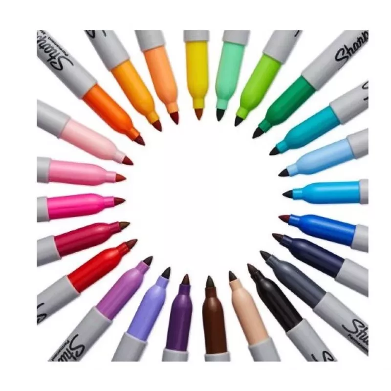 Λεπτός μαρκαδόρος Sharpie Fine 24 τεμ. Πολύχρωμος