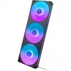 NZXT F360 RGB Core 360mm ARGB Συσκευασία 3 τεμ. Μαύρο