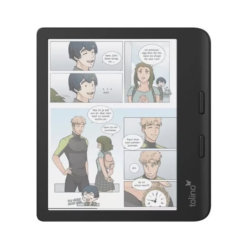 Tolino E-Book-Reader Οθόνη αφής Wi-Fi μαύρο