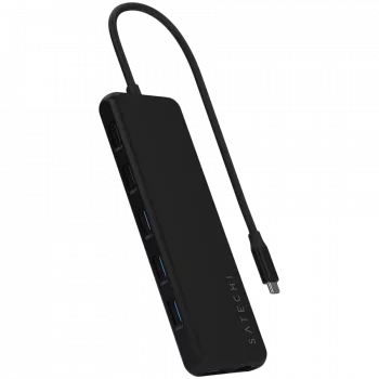 Πολυθύρες προσαρμογέας USB-C Satechi ST-P3D13K 13-in-1 με υποστήριξη Triple-Display