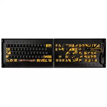 Σετ καπακιών πλήκτρων Triton TIGER SKETCH Limited — Υλικό PBT, γερμανική διάταξη (DE)