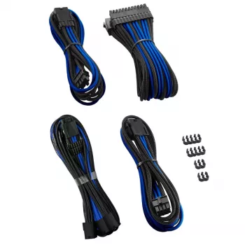 CableMod PRO ModMesh 12VHPWR Κιτ επέκτασης καλωδίου μαύρο/μπλε — 12VHPWR Επέκταση τροφοδοσίας GPU